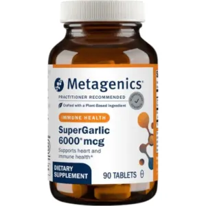 SuperGarlic 6000 mcg 90 Tablets by Metagenics