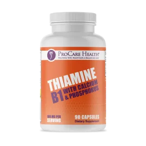 Thiamine B1 | Capsule | 90 Count