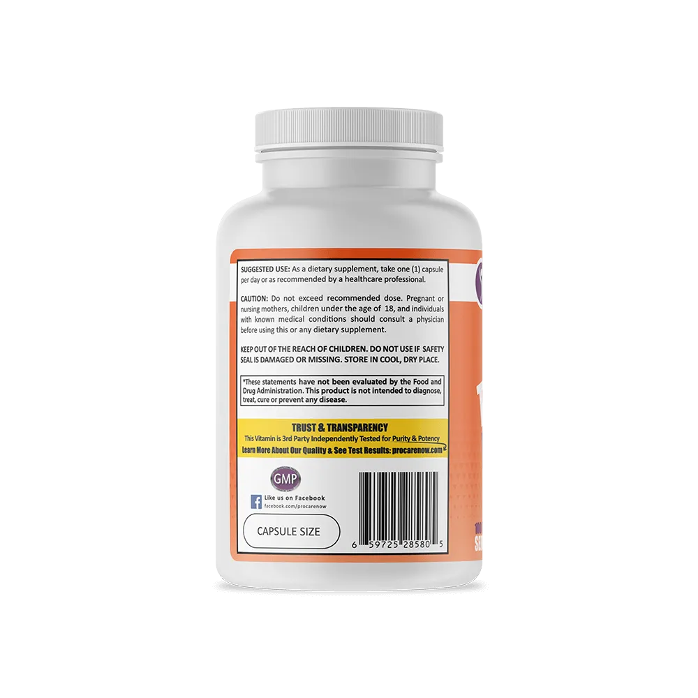 Thiamine B1 | Capsule | 90 Count