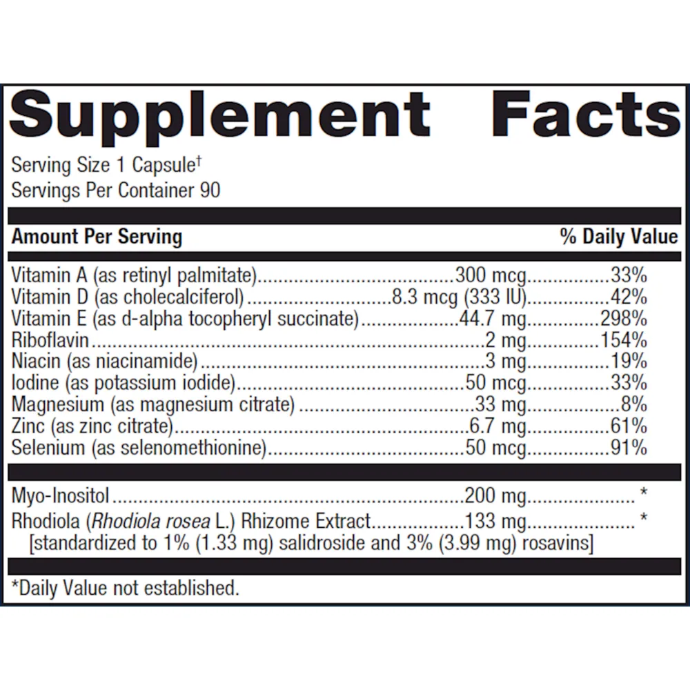 Thyrosol 90 Capsules by Metagenics