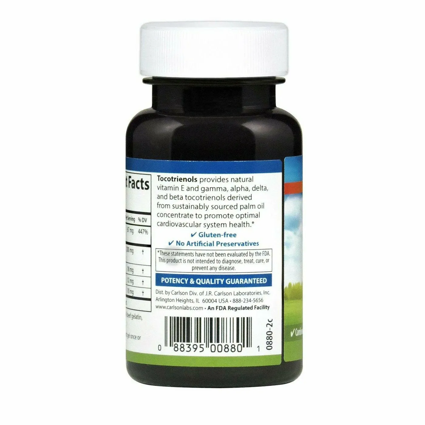 Tocotrienols 30 gels by Carlson Labs