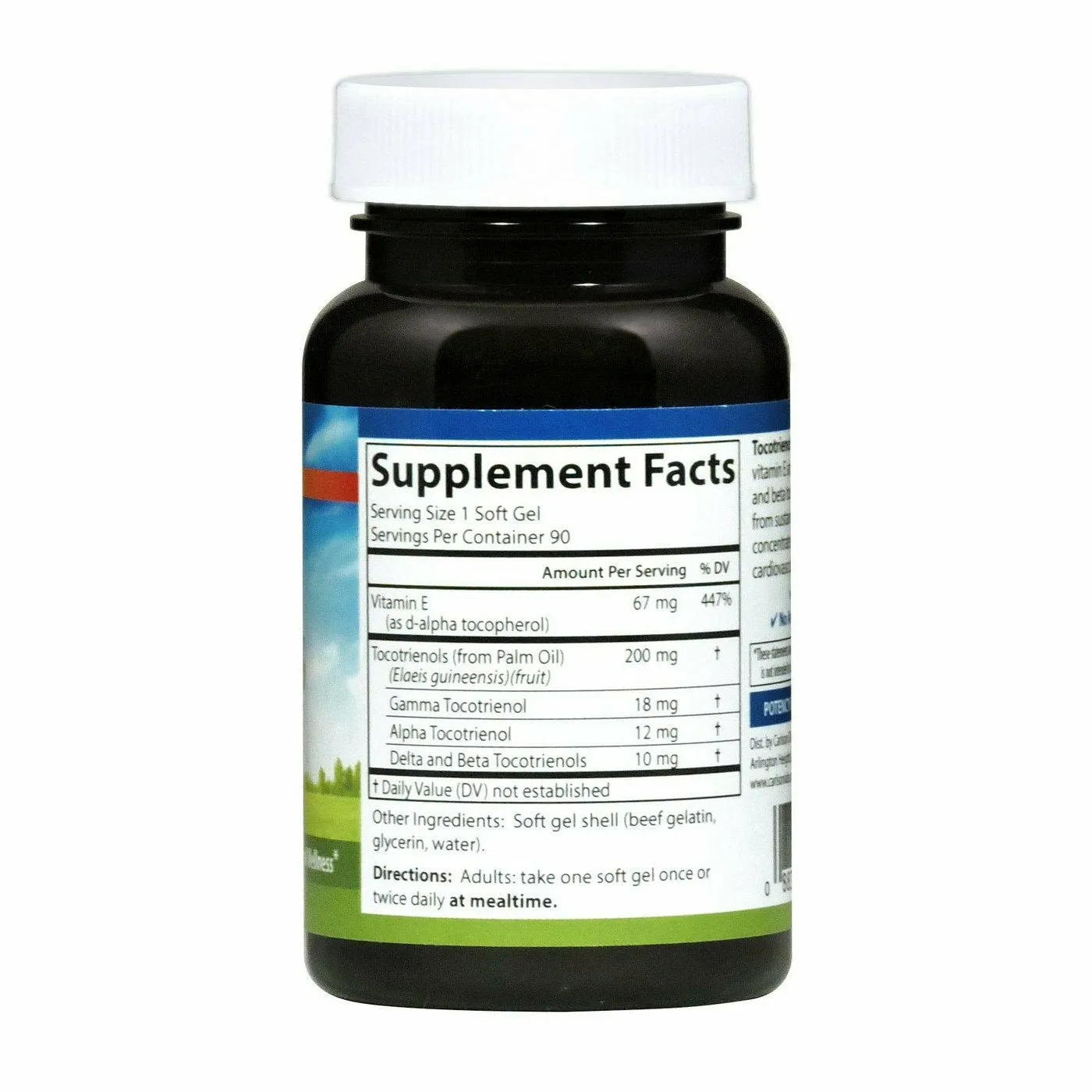 Tocotrienols 90 gels by Carlson Labs