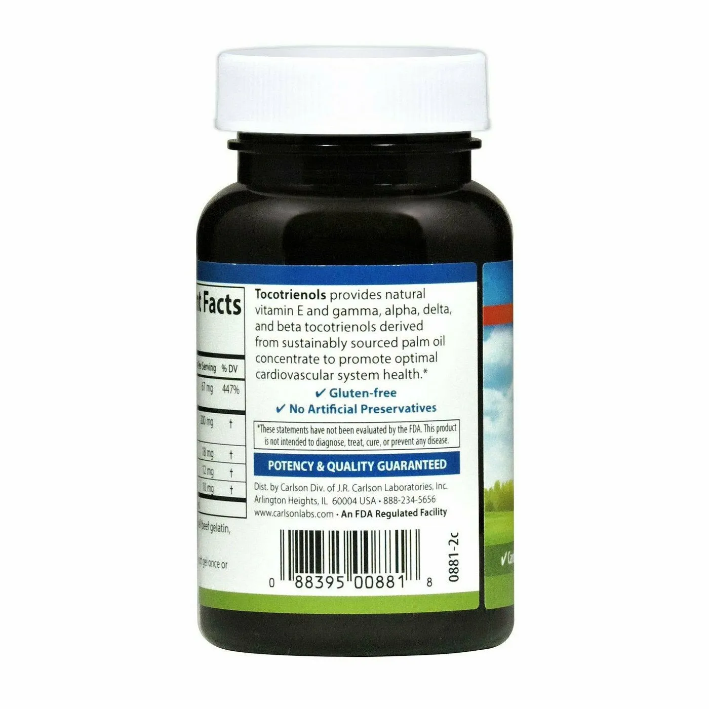 Tocotrienols 90 gels by Carlson Labs