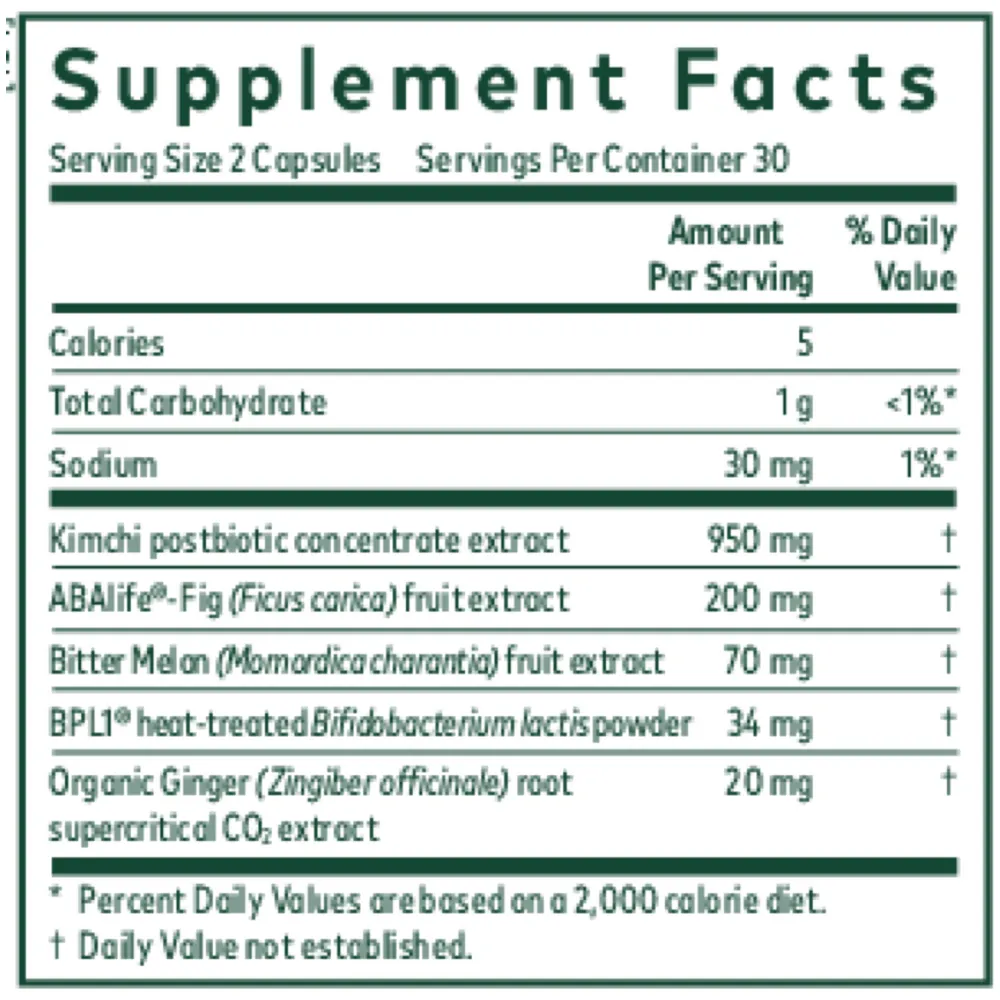Tri-Glycemic 60 capsules by Gaia Herbs Pro