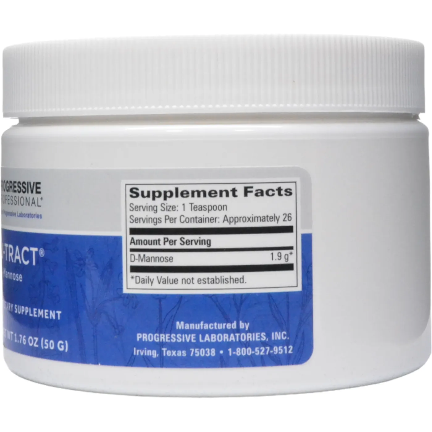 U-Tract (D-Mannose) 50 gms by Progressive Labs