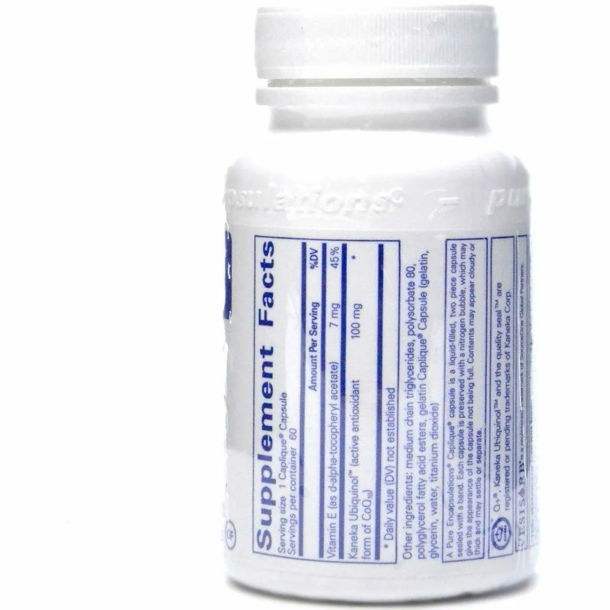 Ubiquinol VESIsorb 60 caps by Pure Encapsulations