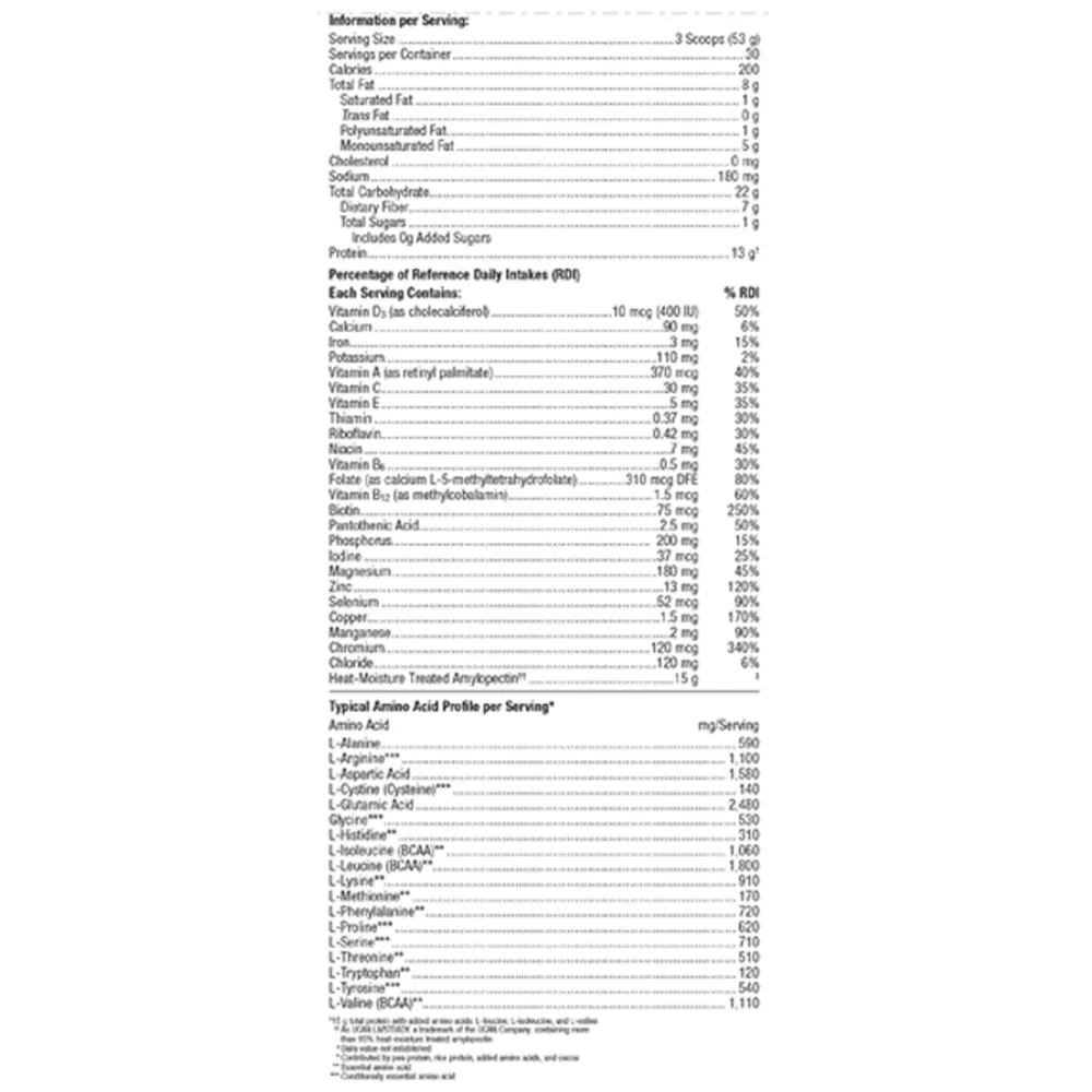 Ultra Glucose Control Vanilla by Metagenics