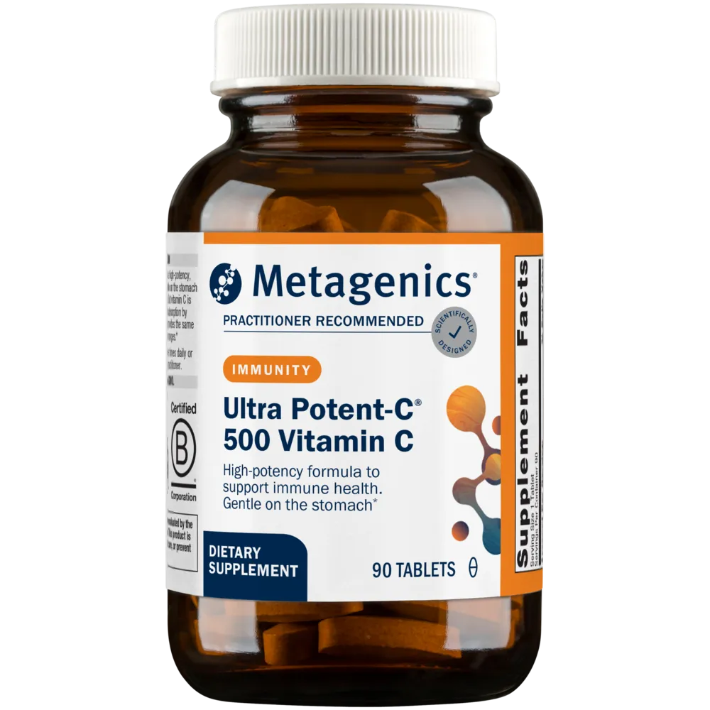 Ultra Potent-C 500 Vitamin C 90 Tablets by Metagenics