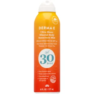 Ultra Sheer Mineral Sunscreen SPF 30 6 fl oz by Derma E Natural Bodycare