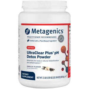 UltraClear Plus pH Detox Powder Vanilla 21 Servings by Metagenics