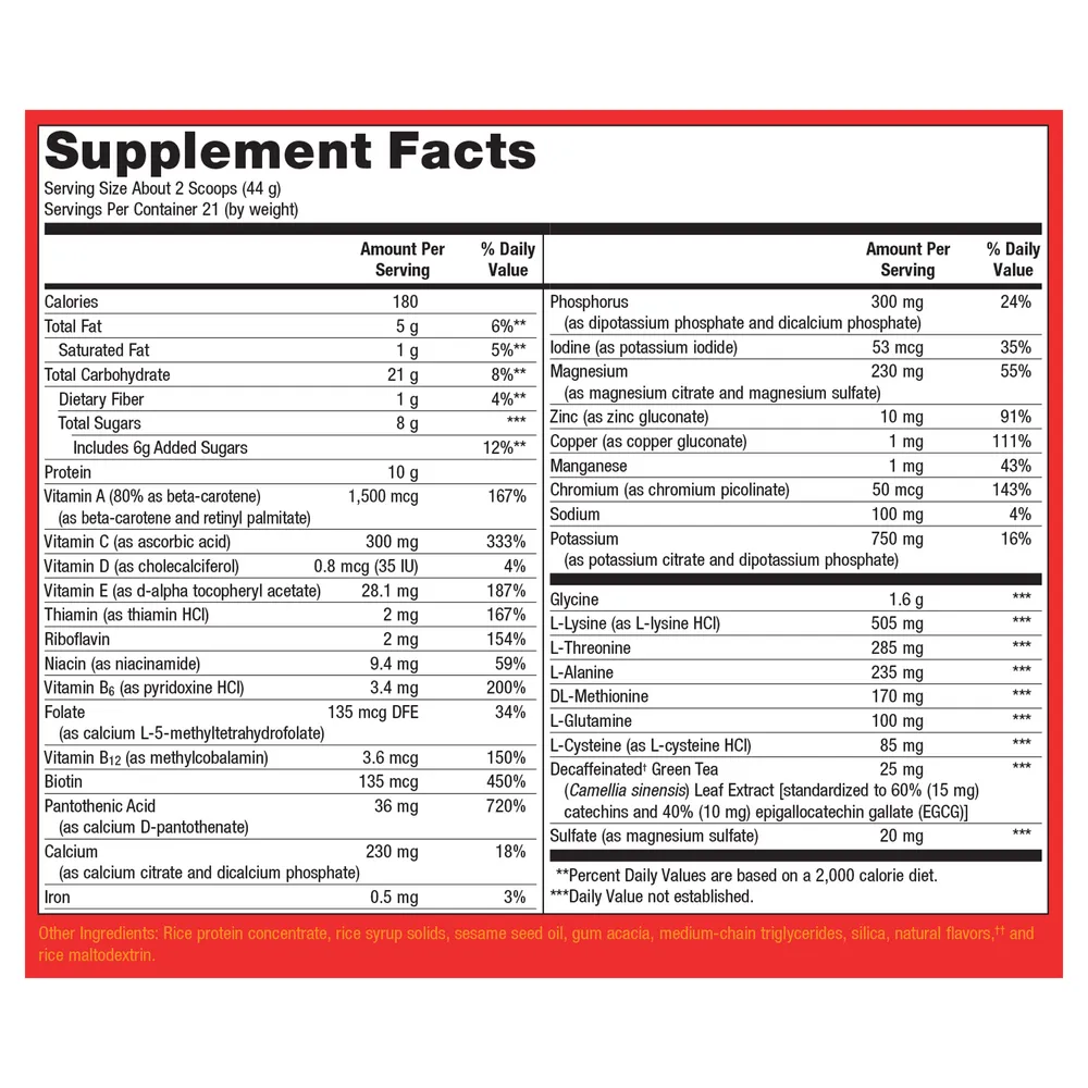 UltraClear Plus pH Detox Powder Vanilla 21 Servings by Metagenics