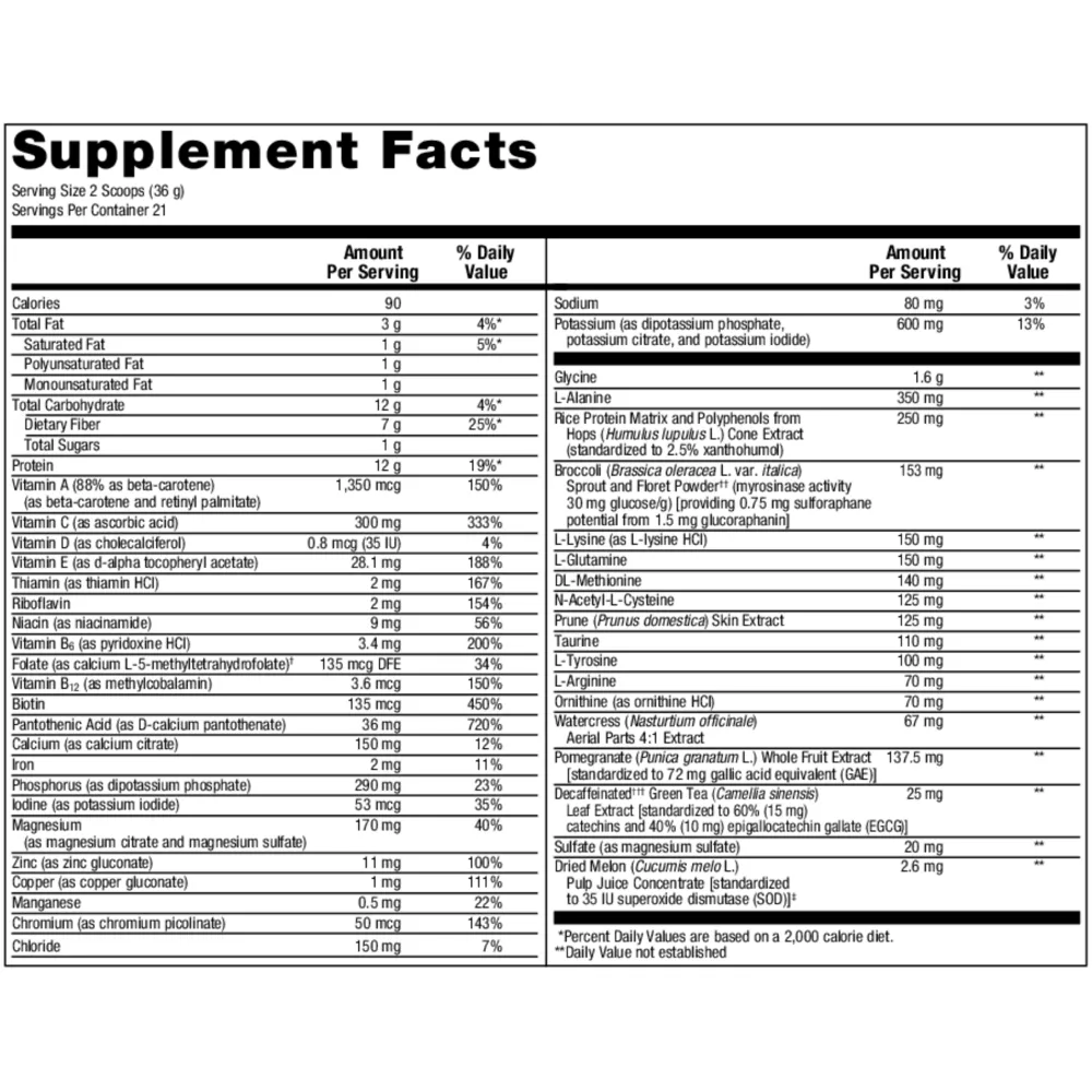 UltraClear Renew Detox Powder Chai 21 Servings by Metagenics