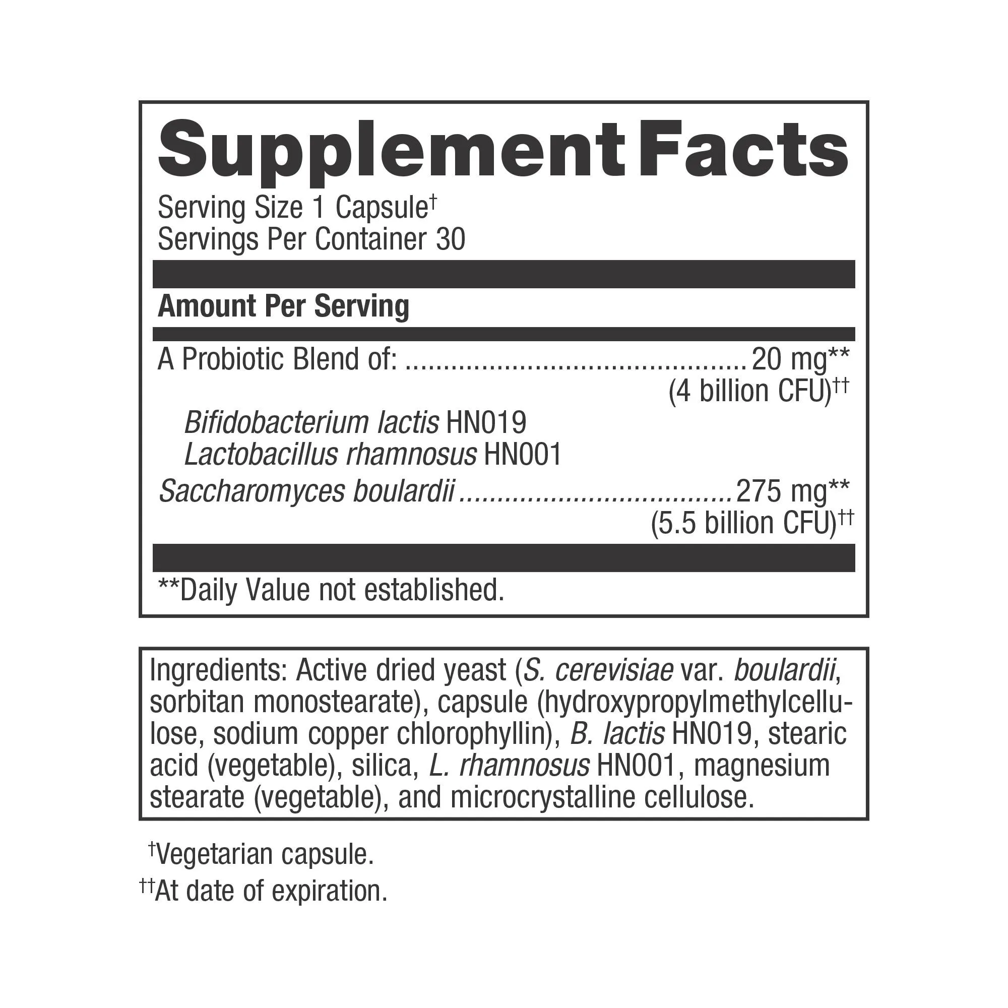 UltraFlora Acute Care Probiotic 30 Capsules by Metagenics