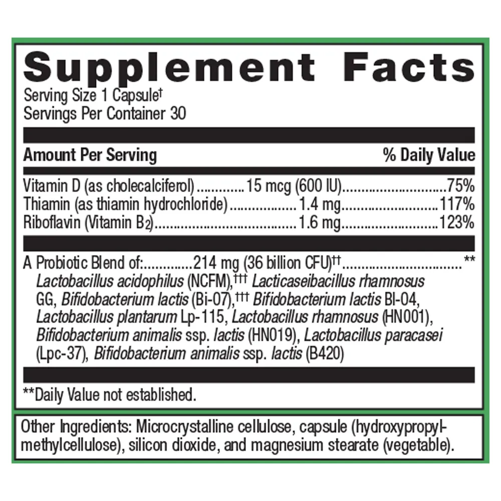 UltraFlora Complete Probiotic 30 Capsules by Metagenics