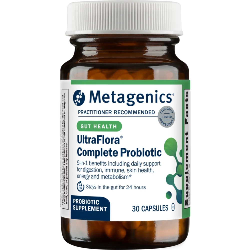 UltraFlora Complete Probiotic 30 Capsules by Metagenics