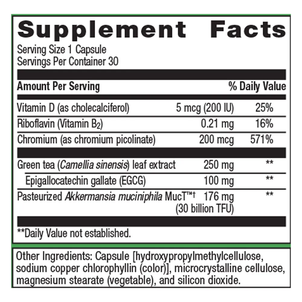 UltraFlora Healthy Weight with Akkermansia 30 Capsules by Metagenics