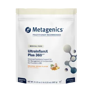 UltraInflamX Plus 360 Original Spice 14 Servings by Metagenics