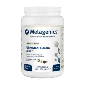 UltraMeal Cardio 360 Vanilla 14 Servings by Metagenics