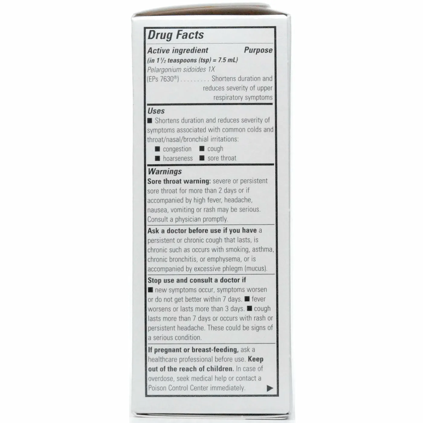 V Clear EPs 7630 (Cherry) 4 oz by Integrative Therapeutics