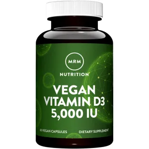 Vegan Vitamin D3 5.000 IU 60 caps by Metabolic Response Modifier