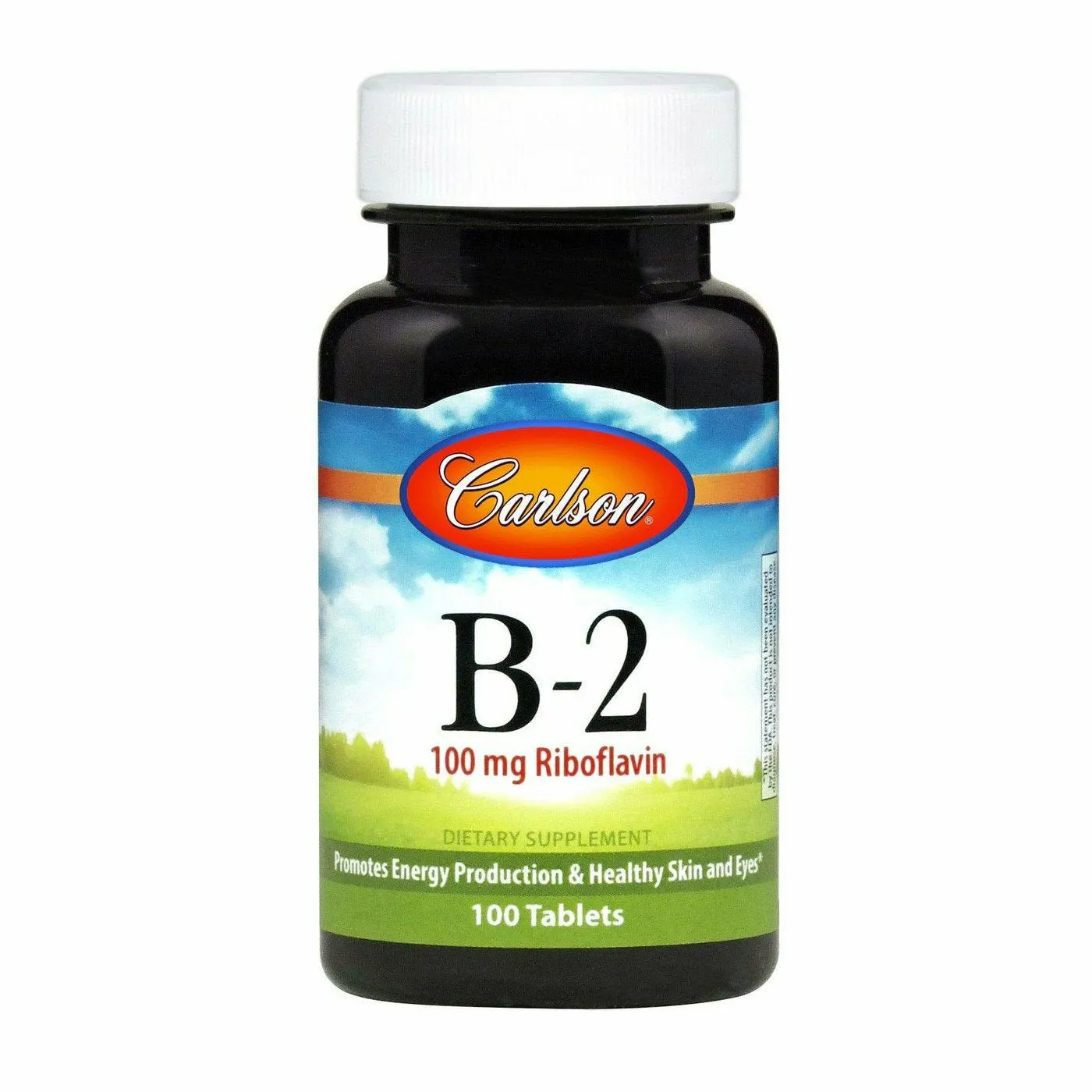 Vitamin B-2 100 tabs by Carlson Labs