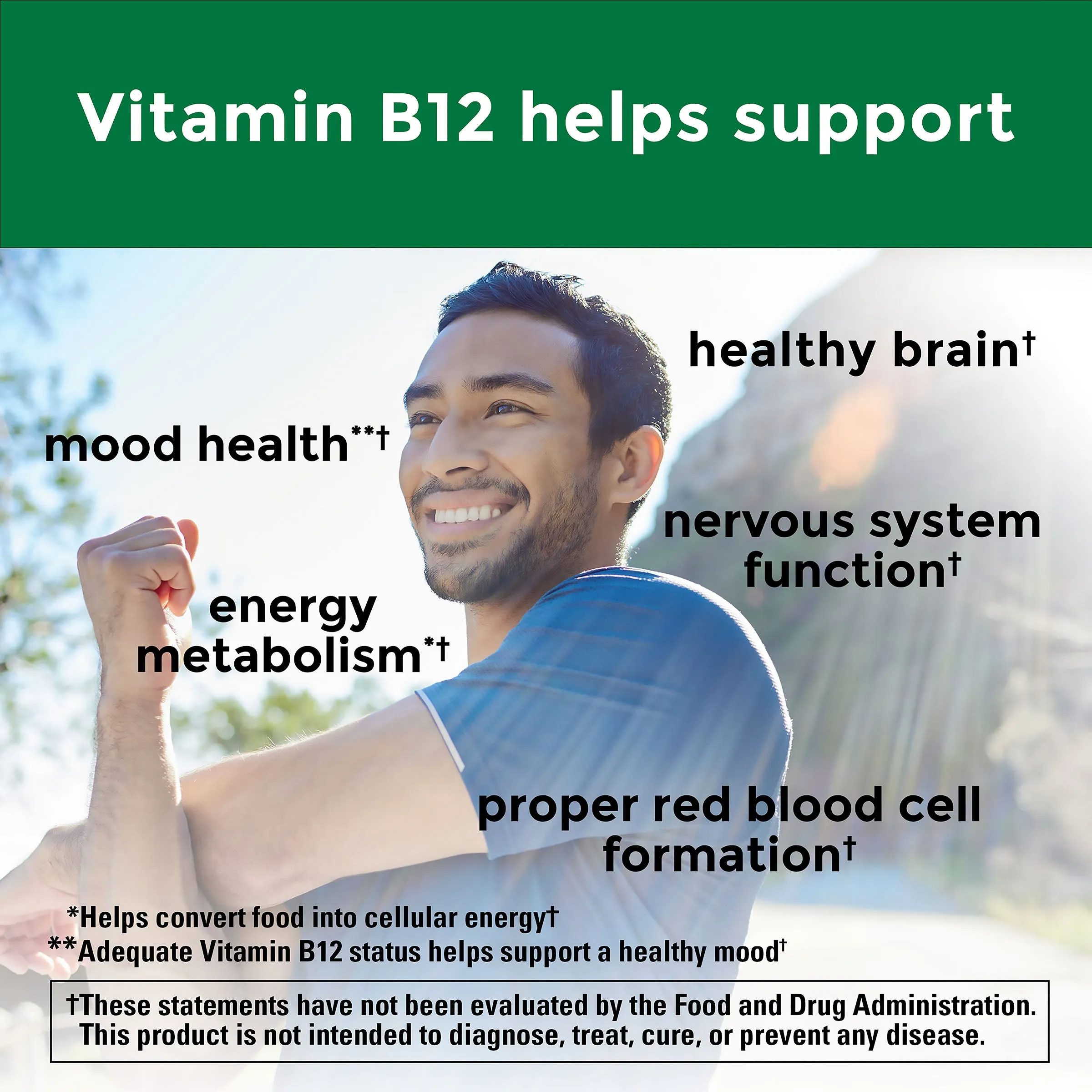 Vitamin B12 1000 mcg Fast Dissolve Tablets