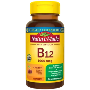 Vitamin B12 1000 mcg Fast Dissolve Tablets