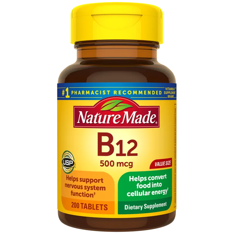 Vitamin B12 500 mcg Tablets