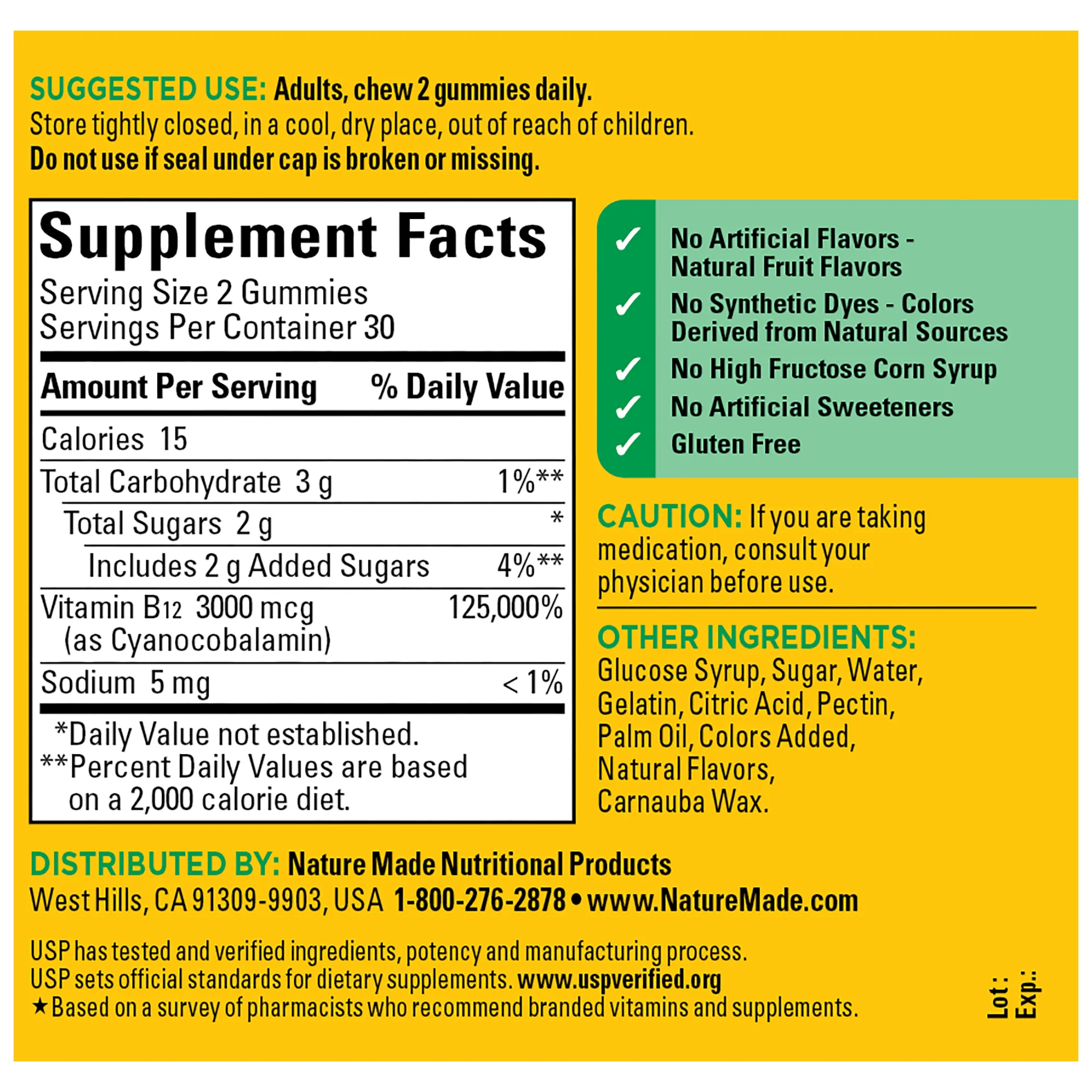 Vitamin B12 Extra Strength Gummies