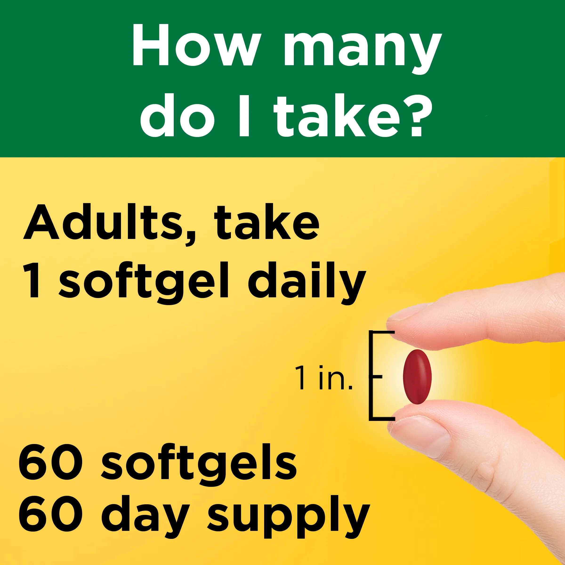 Vitamin B12 Maximum Strength 5000 mcg Softgels