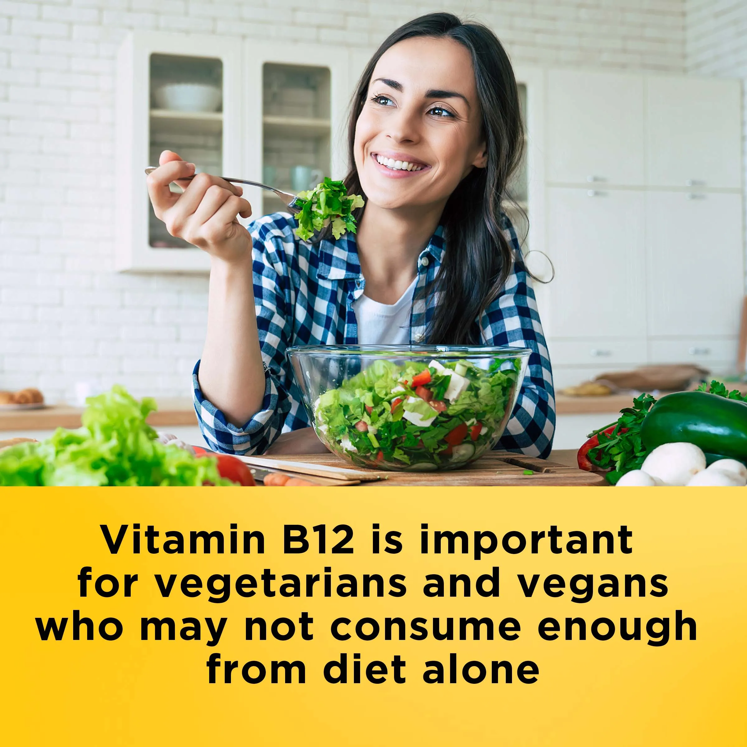 Vitamin B12 Time Release 1000 mcg Tablets
