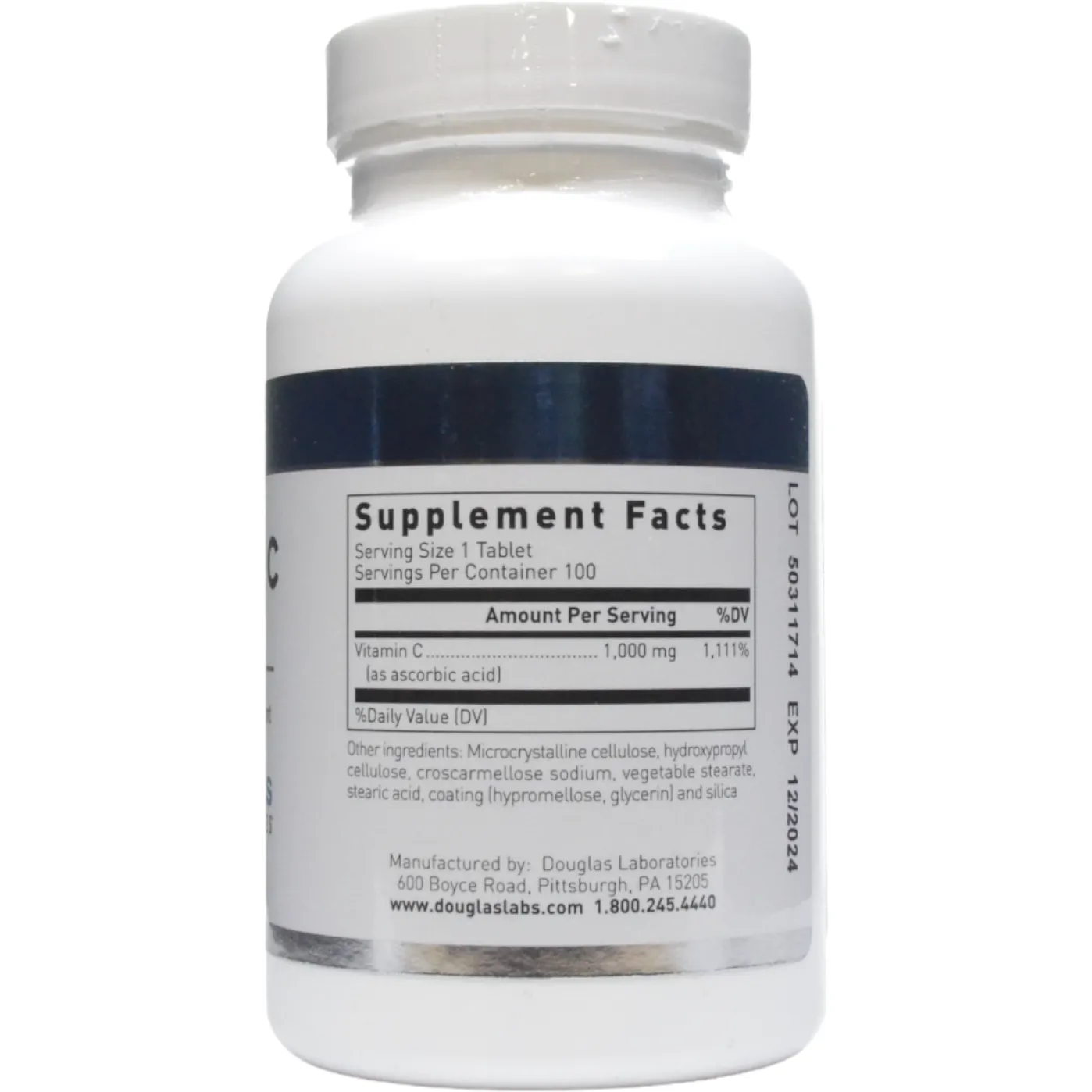 Vitamin C 1000 mg 100 tabs by Douglas Labs