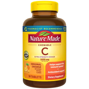 Vitamin C Extra Strength Dosage 1000 mg Chewables