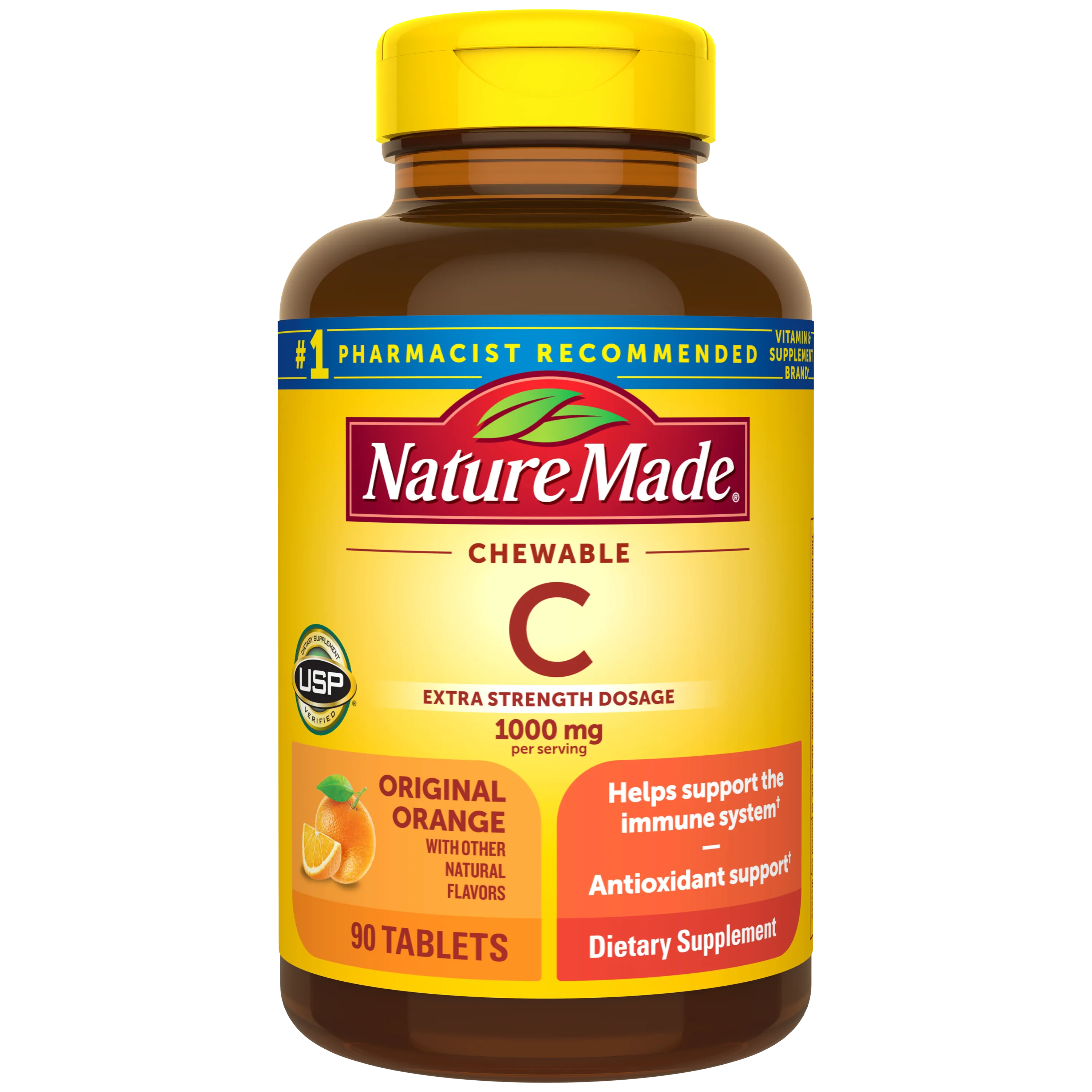 Vitamin C Extra Strength Dosage 1000 mg Chewables