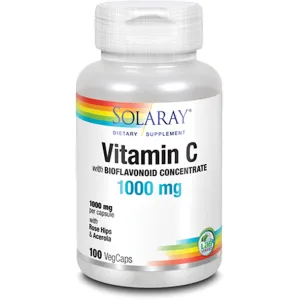 Vitamin C with Bioflavonoid Concentrate 1000 mg by Solaray