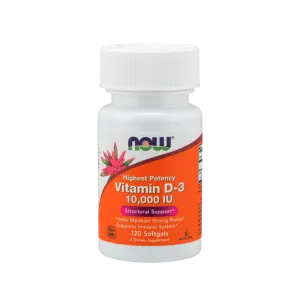 Vitamin D-3 | 10.000 IU | Softgel | 120 Count