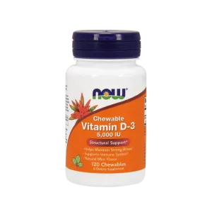 Vitamin D-3 | 5.000 IU | Mint Chewable | 120 Count