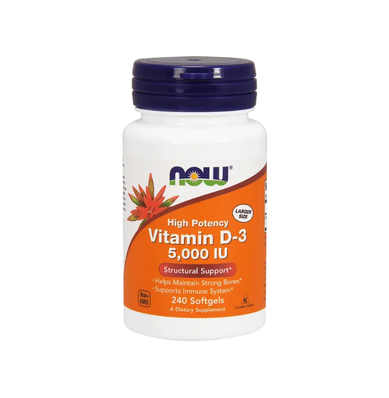 Vitamin D-3 | 5.000 IU | Softgel | 240 Count