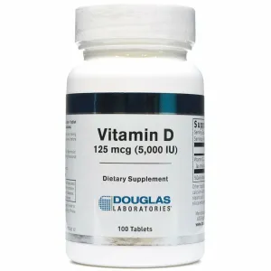 Vitamin D 5.000 IU 100 tabs by Douglas Labs