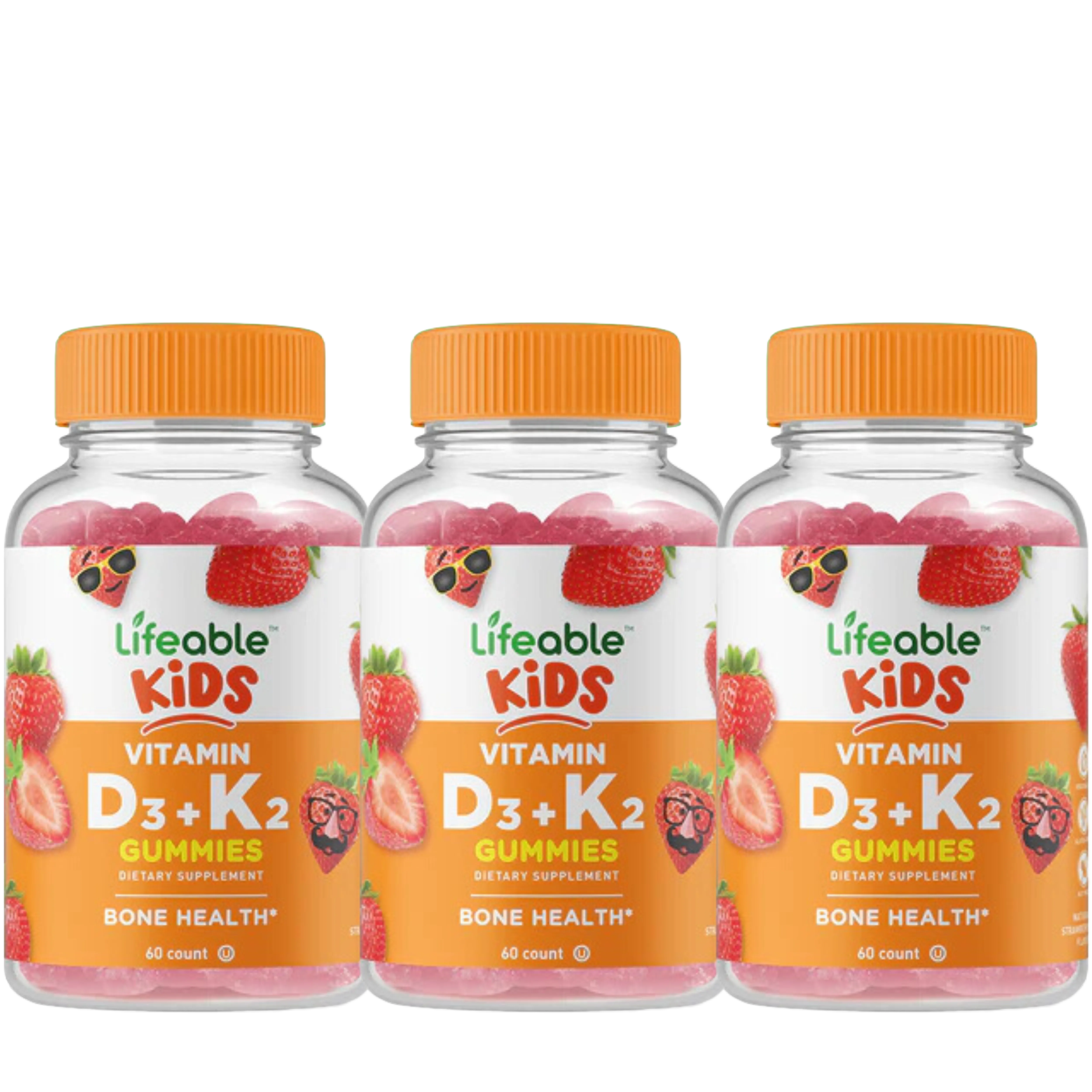 Vitamin D and Vitamin K Gummies for Kids