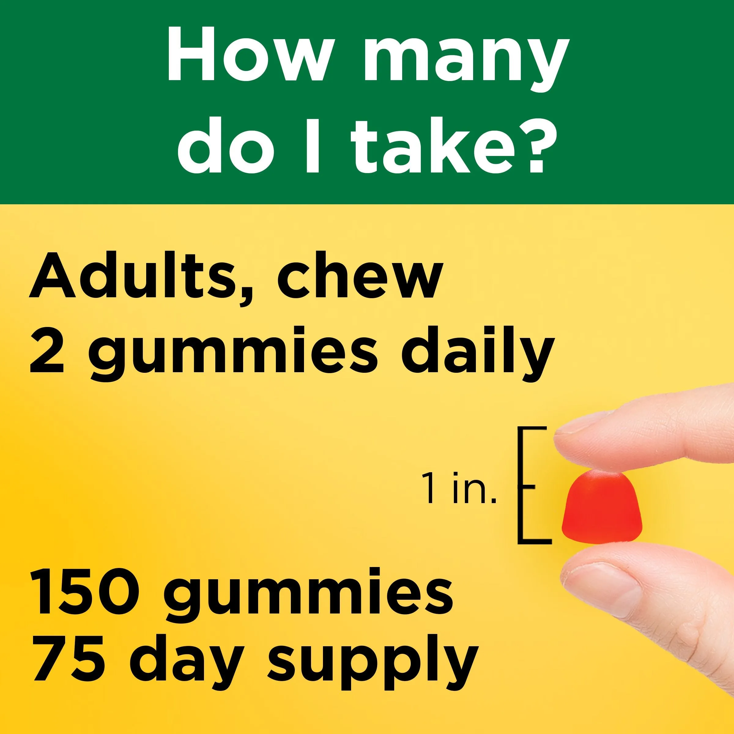 Vitamin D Extra Strength 5000 IU (125 mcg) Gummies