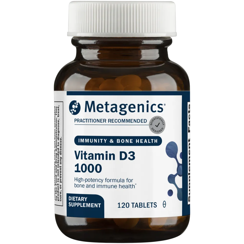Vitamin D3 1000 120 Tablets by Metagenics