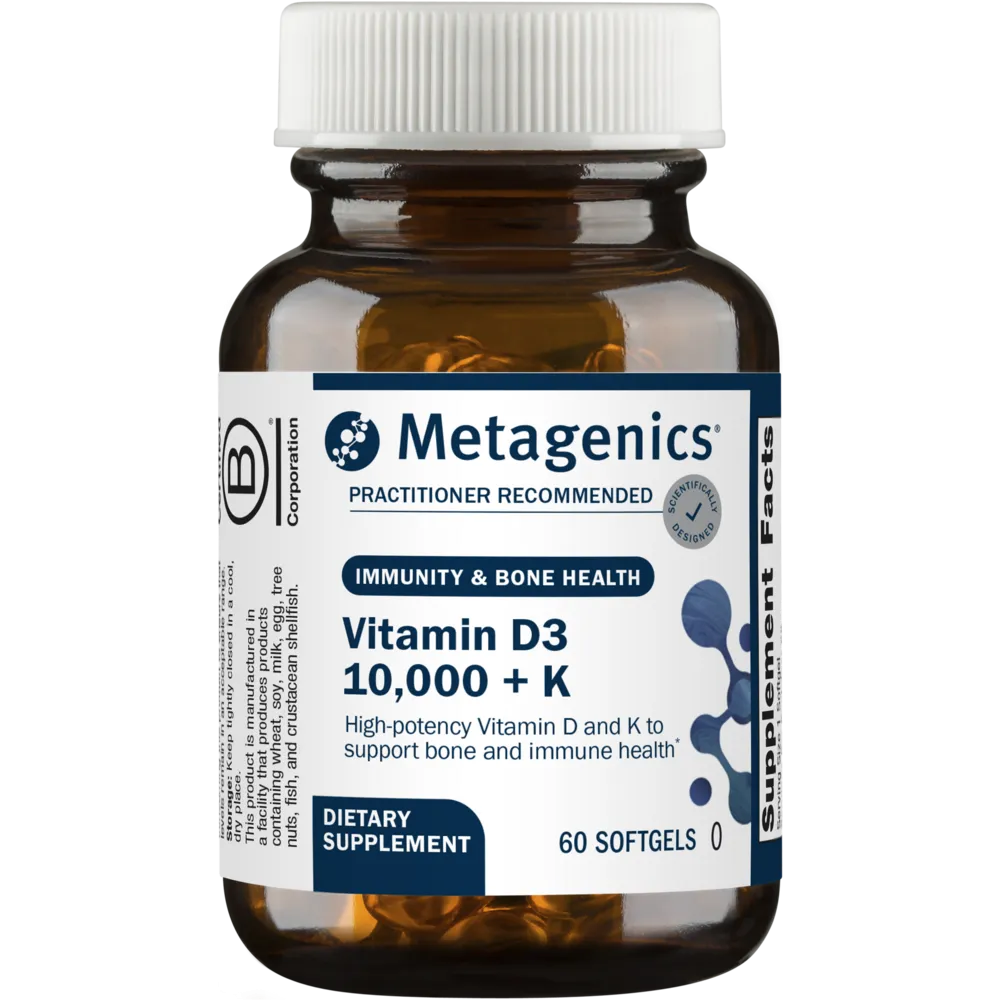 Vitamin D3 10.000   K 60 Softgels by Metagenics