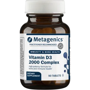 Vitamin D3 2000 Complex 90 Tablets by Metagenics
