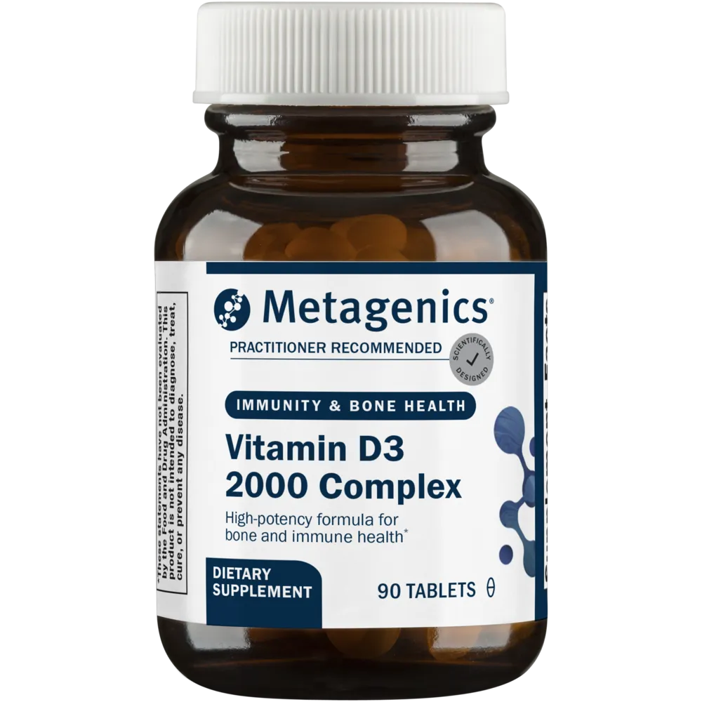 Vitamin D3 2000 Complex 90 Tablets by Metagenics