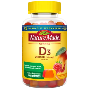 Vitamin D3 2000 IU (50 mcg) Gummies