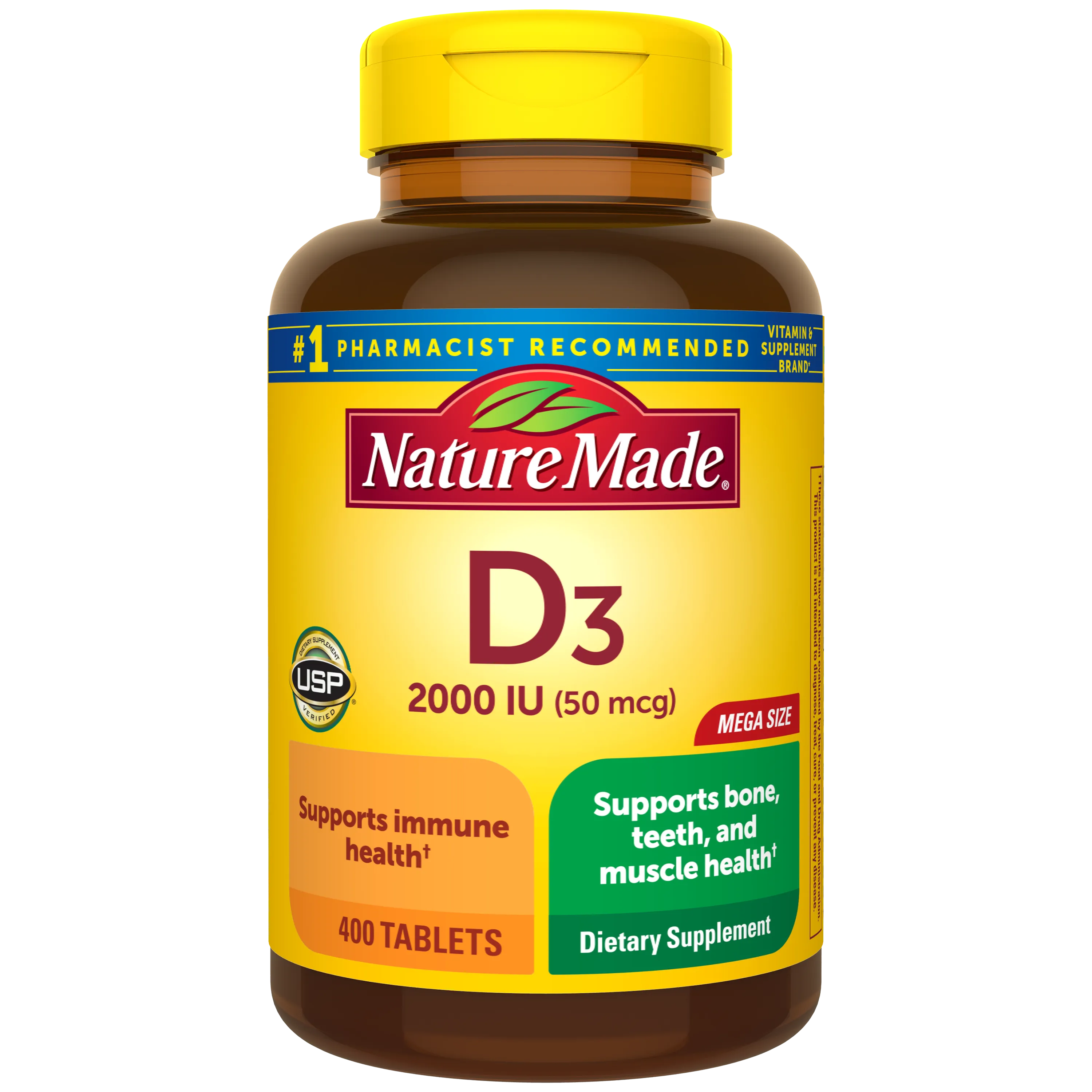 Vitamin D3 2000 IU (50 mcg) Tablets