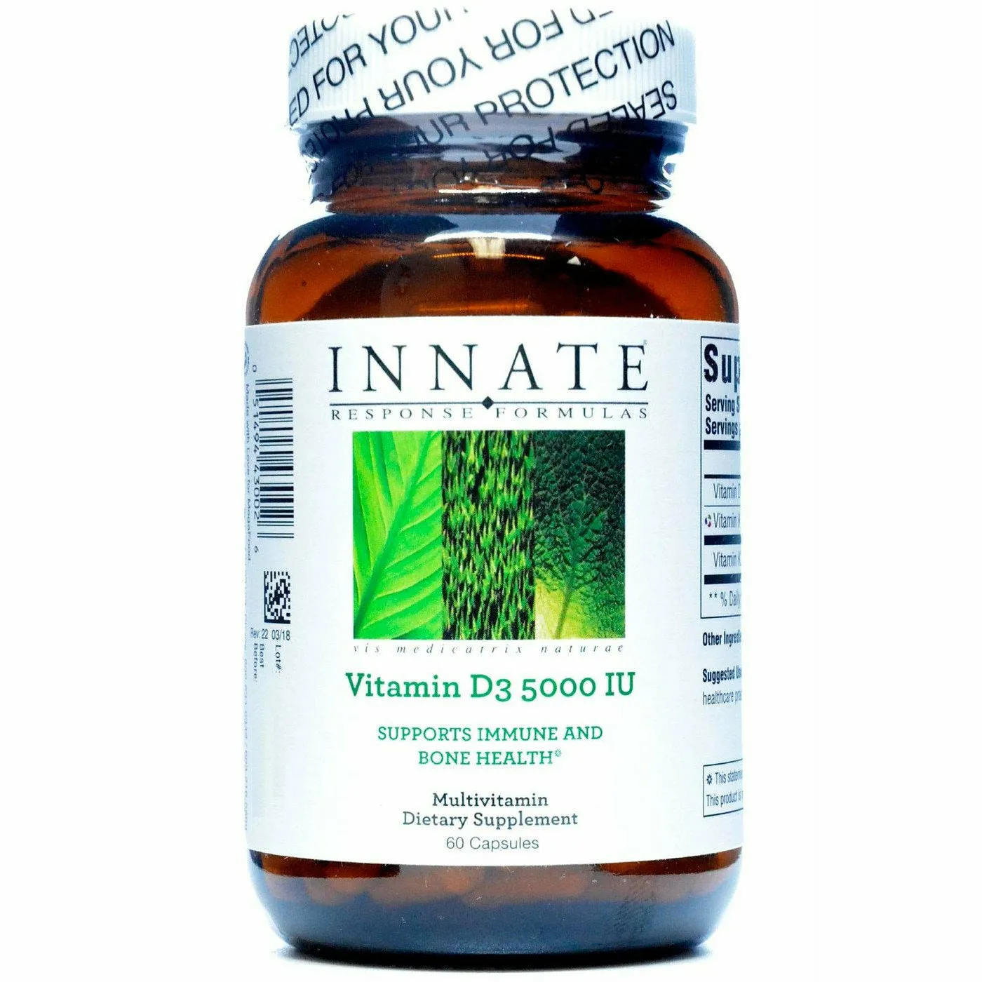 Vitamin D3 5.000 60 Caps by Innate Response