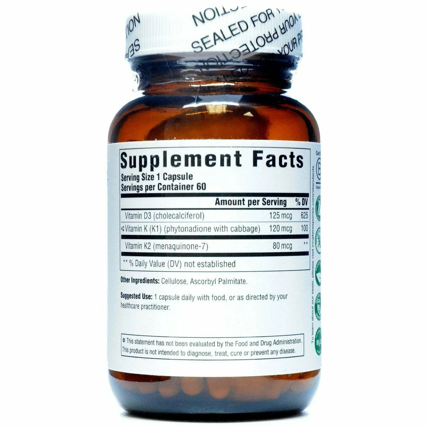 Vitamin D3 5.000 60 Caps by Innate Response