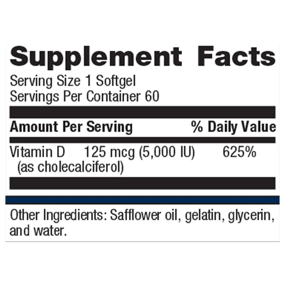 Vitamin D3 5000 by Metagenics